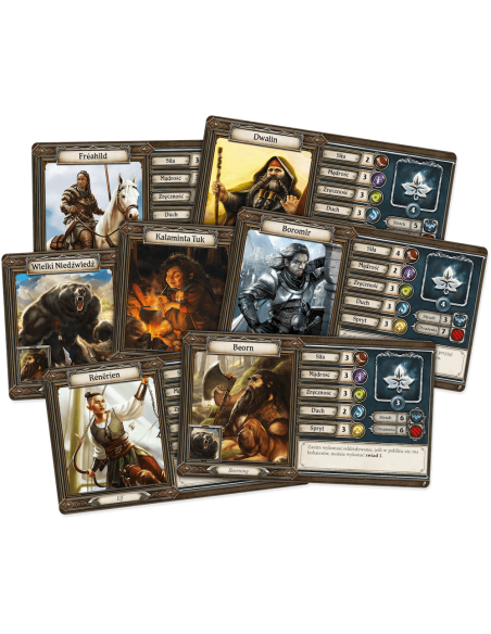 Władca Pierścieni: Podróże przez Śródziemie - Zarzewie wojny Dodatki do Gier Planszowych Rebel