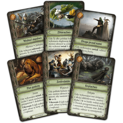 Władca Pierścieni: Podróże przez Śródziemie - Zarzewie wojny Dodatki do Gier Planszowych Rebel