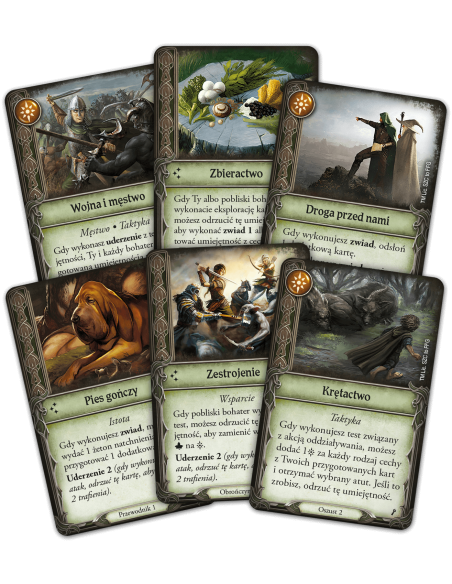 Władca Pierścieni: Podróże przez Śródziemie - Zarzewie wojny Dodatki do Gier Planszowych Rebel