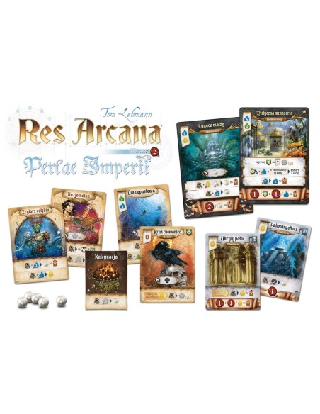 Res Arcana: Perlae Imperii (edycja polska) Dodatki do Gier Planszowych Rebel