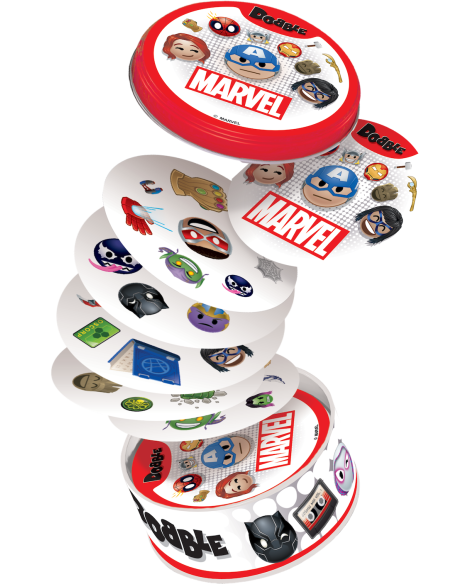 Dobble Marvel Emoji Dla dzieci Rebel