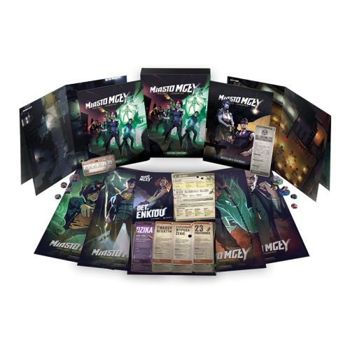 Miasto Mgły Zestaw Startowy Pozostałe Black Monk