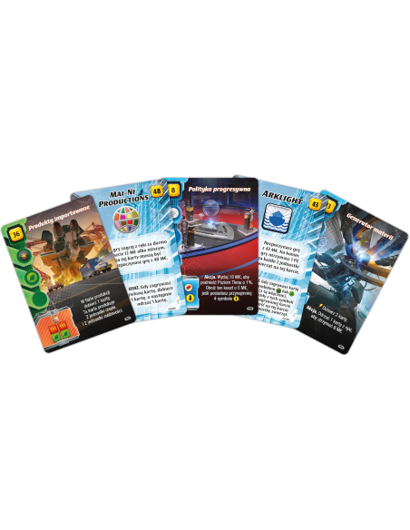 Terraformacja Marsa: Ekspedycja Ares - Zestaw dodatkowy 1 (17 kart) Dodatki do Gier Planszowych Rebel