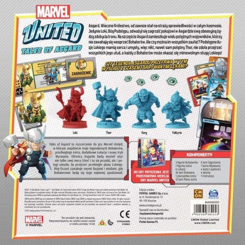 Marvel United: Tales of Asgard Dodatki do Gier Planszowych Portal