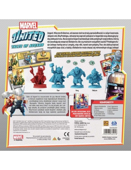 Marvel United: Tales of Asgard Dodatki do Gier Planszowych Portal