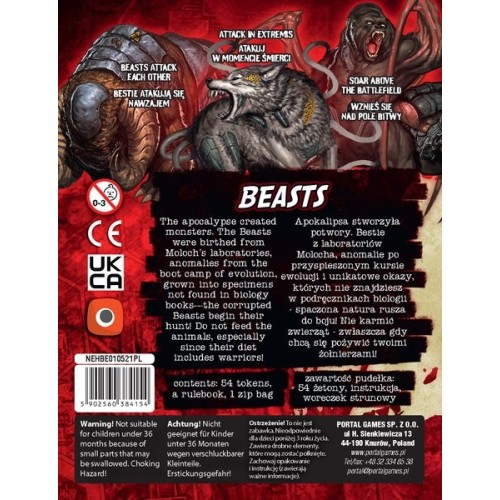 Neuroshima HEX 3.0: Beasts PL/ENG Neuroshima Hex Portal