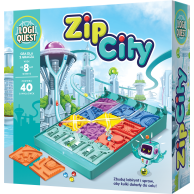 Logiquest: Zip City (edycja polska) Logiczne Rebel