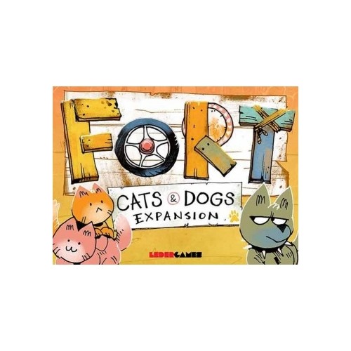 Fort - Cats & Dogs Dodatki do Gier Planszowych Leder Games