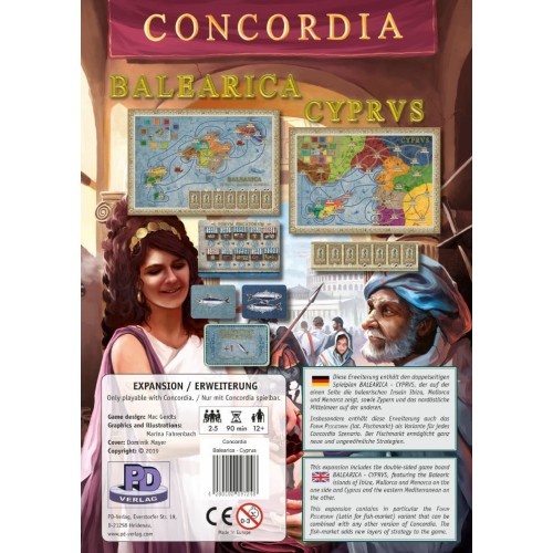 Concordia: Balearica / Cyprus Pozostałe gry PD-Verlag