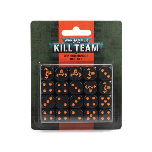 Kill Team: Ork Kommandos Dice Set Warhammer 40.000: Kill Team Games Workshop