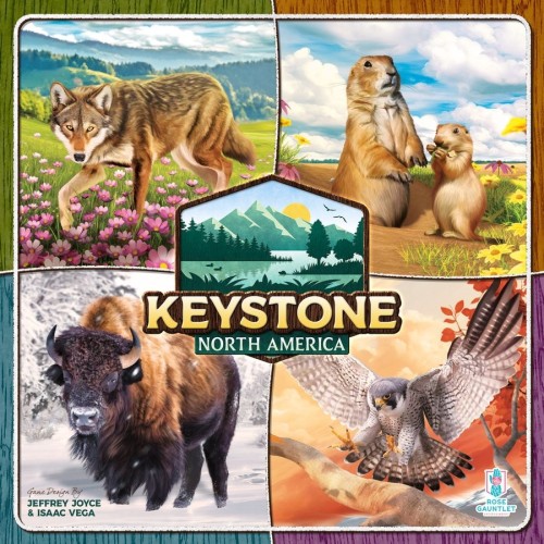 Keystone: North America ( edycja Kickstarter deluxe) + Wooden Token Set Crowdfunding