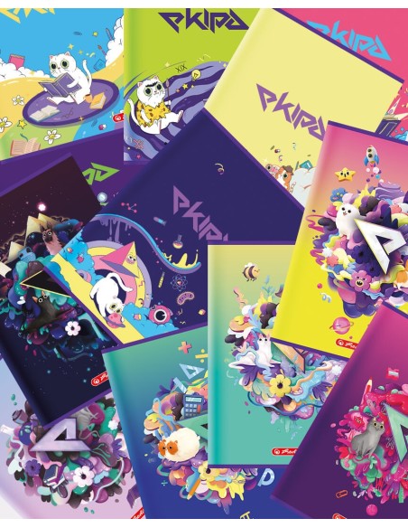 ZESZYTY EKIPY EKIPA FIRZA ZESTAW 6szt. LIMITOWANE! Książki HERLITZ