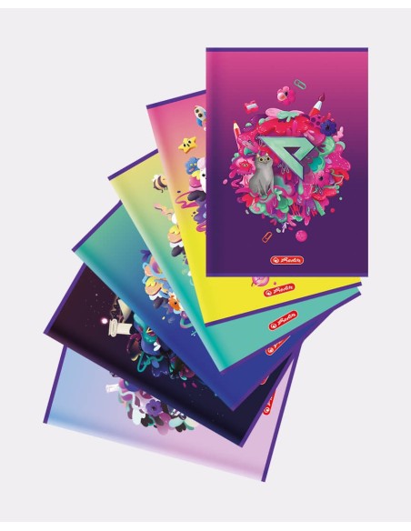 ZESZYTY EKIPY EKIPA FIRZA ZESTAW 6szt. LIMITOWANE! Książki HERLITZ