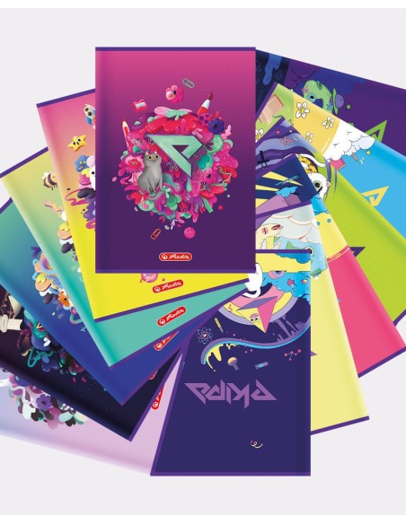 ZESZYTY EKIPY EKIPA FIRZA ZESTAW 6szt. LIMITOWANE! Książki HERLITZ