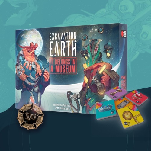Excavation Earth: It Belongs in a Museum! (edycja Kickstarter) Przedsprzedaż Mighty Boards