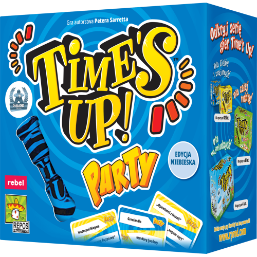Time's Up! Party (edycja niebieska) Imprezowe Rebel