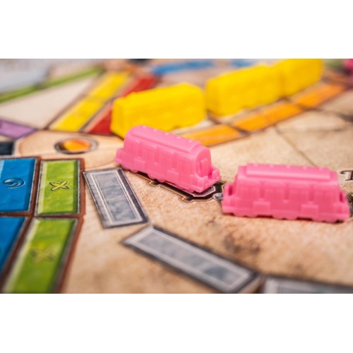 Wsiąść do Pociągu: Play Pink Dodatki do Gier Planszowych Rebel