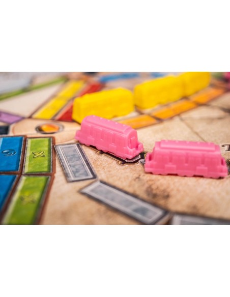 Wsiąść do Pociągu: Play Pink Dodatki do Gier Planszowych Rebel