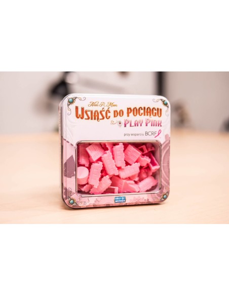 Wsiąść do Pociągu: Play Pink Dodatki do Gier Planszowych Rebel