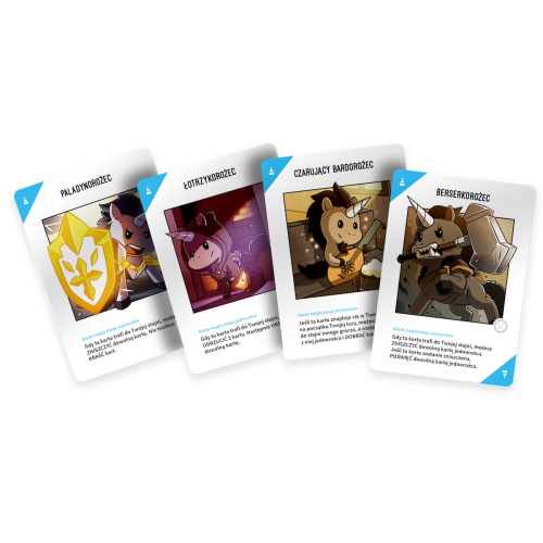 Odjechane Jednorożce: Legendarne jednorożce Dodatki do Gier Planszowych Rebel