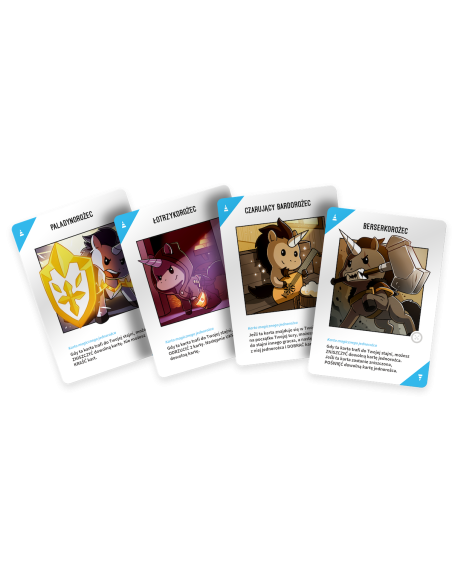 Odjechane Jednorożce: Legendarne jednorożce Dodatki do Gier Planszowych Rebel