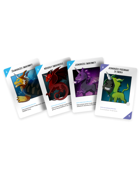 Odjechane Jednorożce: Smoki Dodatki do Gier Planszowych Rebel