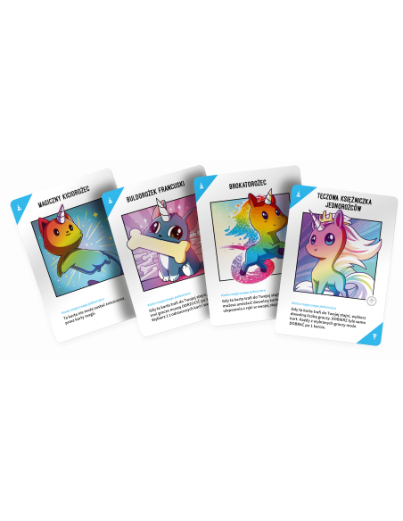 Odjechane Jednorożce: Tęczowa apokalipsa Dodatki do Gier Planszowych Rebel