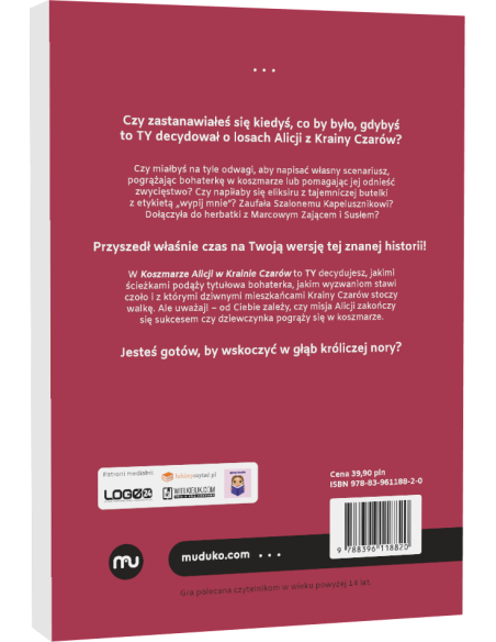 Koszmar Alicji w Krainie Czarów Gry Paragrafowe Muduko