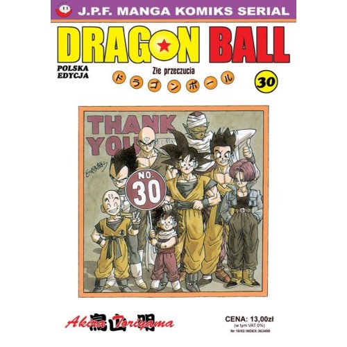 Dragon Ball - 30 - Złe przeczucia Shounen JPF - Japonica Polonica Fantastica