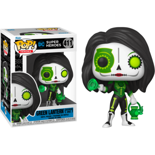 Figurka POP Heroes: Dia De Los DC - Green Lantern (Jessica Cruz) 411 Funko - DC Funko - POP!