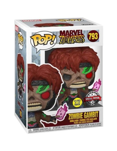 Figurka Funko POP Marvel: Marvel Zombies - Gambit (Glow in the Dark) 793 Funko - Marvel  Funko - POP!