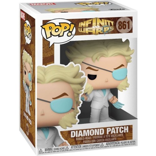 Figurka Funko POP Marvel: Infinity Warps - Diamond Patch 861 Funko - Marvel  Funko - POP!