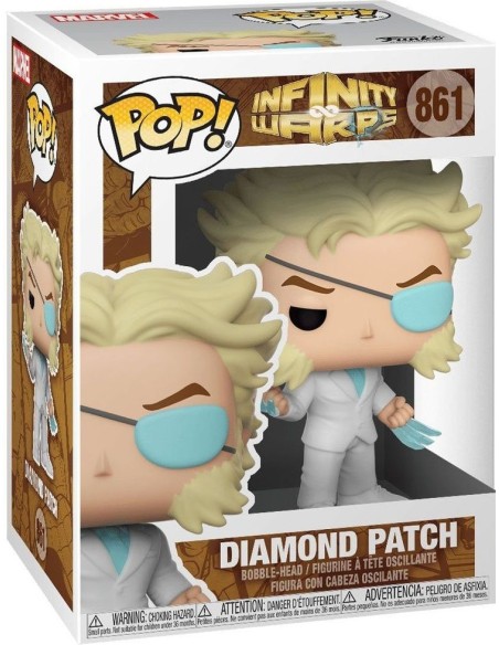 Figurka Funko POP Marvel: Infinity Warps - Diamond Patch 861 Funko - Marvel  Funko - POP!