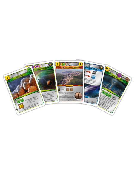 Terraformacja Marsa - Zestaw dodatkowy nr 5 (20 nowych kart) Dodatki do Gier Planszowych Rebel