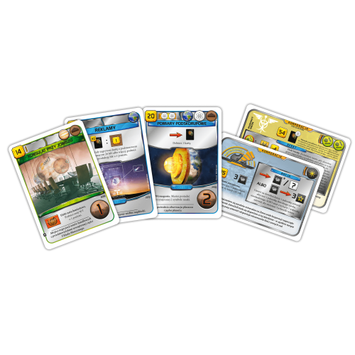 Terraformacja Marsa - Zestaw dodatkowy nr 5 (20 nowych kart) Dodatki do Gier Planszowych Rebel