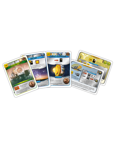 Terraformacja Marsa - Zestaw dodatkowy nr 5 (20 nowych kart) Dodatki do Gier Planszowych Rebel