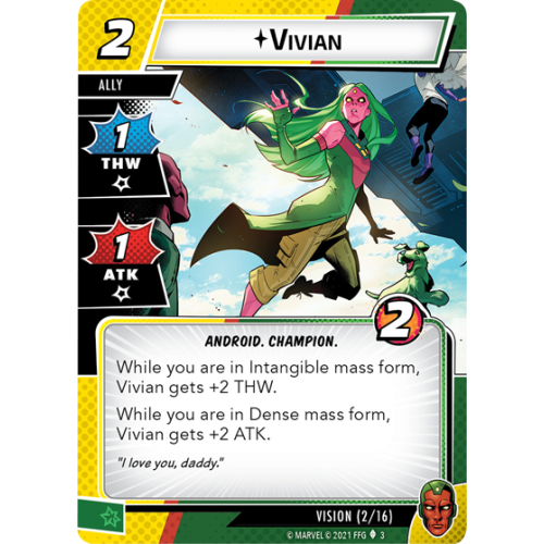 Marvel Champions: Hero Pack - Vision Marvel Champions: The Card Game Fantasy Flight Games