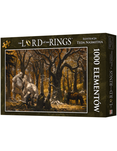 Puzzle Władca Pierścieni: Pieśń wśród Trollowych Wzgórz (1000 elementów) Fantasy Rebel