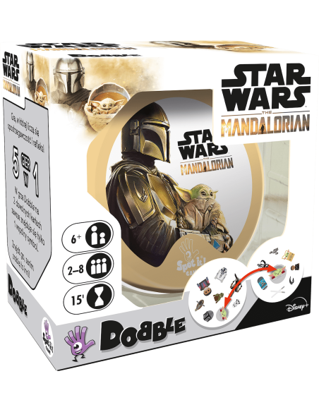 Dobble Star Wars: Mandalorian Dla dzieci Rebel