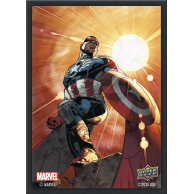 Marvel Card Sleeves - Captain America / Sam Wilson (65 Sleeves) Pozostałe Upper Deck Entertainment