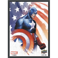 Marvel Card Sleeves - Captain America (65 Sleeves) Pozostałe Upper Deck Entertainment