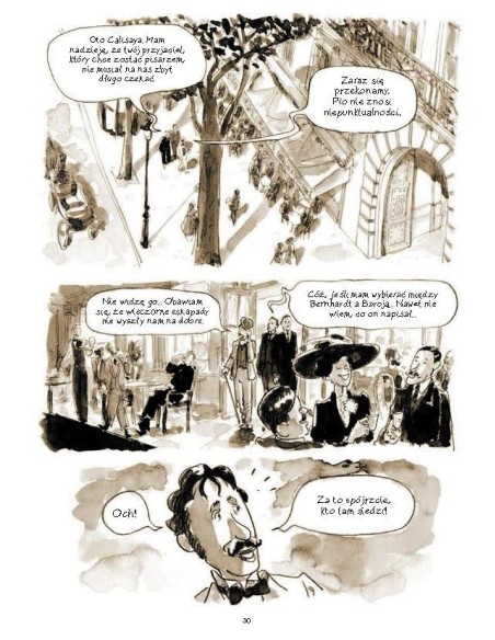 Boska komedia Oscara Wilde’a Komiksy historyczne Non Stop Comics