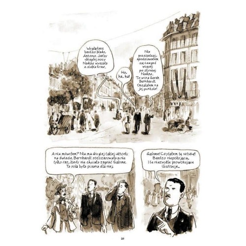 Boska komedia Oscara Wilde’a Komiksy historyczne Non Stop Comics