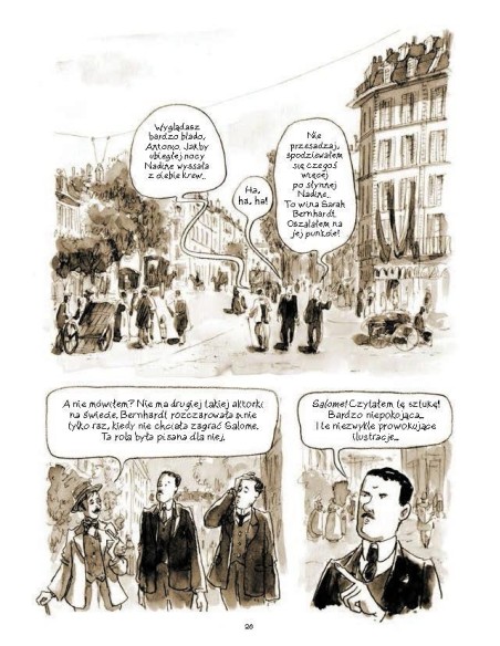 Boska komedia Oscara Wilde’a Komiksy historyczne Non Stop Comics