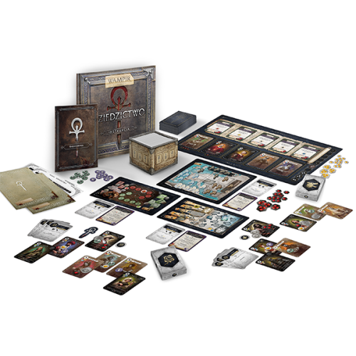 Wampir: Maskarada - Dziedzictwo + Pakiet resetujący Gry Legacy Galakta