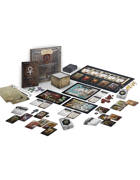 Wampir: Maskarada - Dziedzictwo + Pakiet resetujący Gry Legacy Galakta