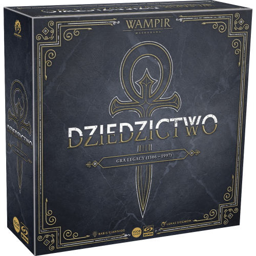 Wampir: Maskarada - Dziedzictwo + Pakiet resetujący Gry Legacy Galakta