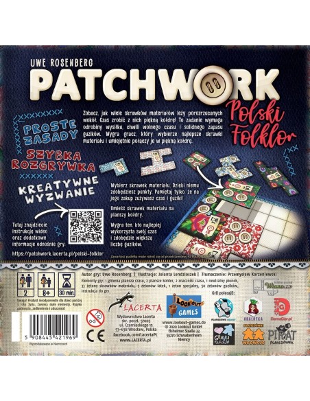 Patchwork: Polski folklor Dla dwojga Lacerta