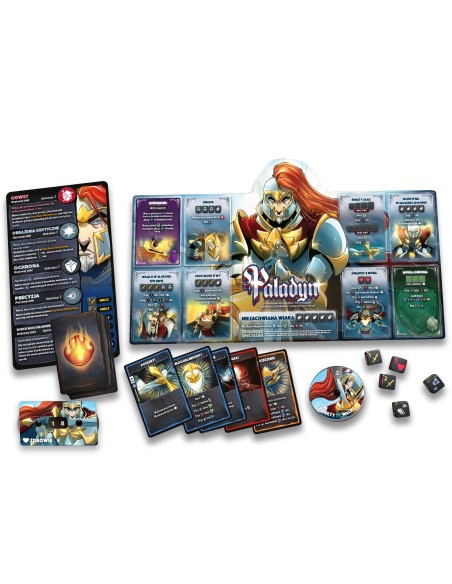 Dice Throne: Starcie 2 - Mnich vs Paladyn Kościane Lucky Duck Games