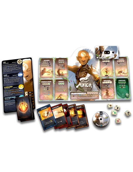 Dice Throne: Starcie 2 - Mnich vs Paladyn Kościane Lucky Duck Games